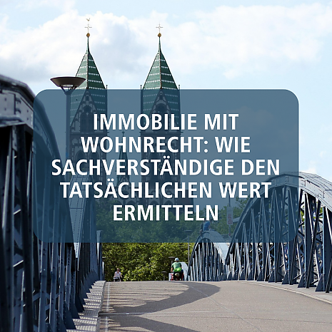 Foto Immobilie mit Wohnrecht: Wie Sachverst�ndige den tats�chlichen Wert ermitteln