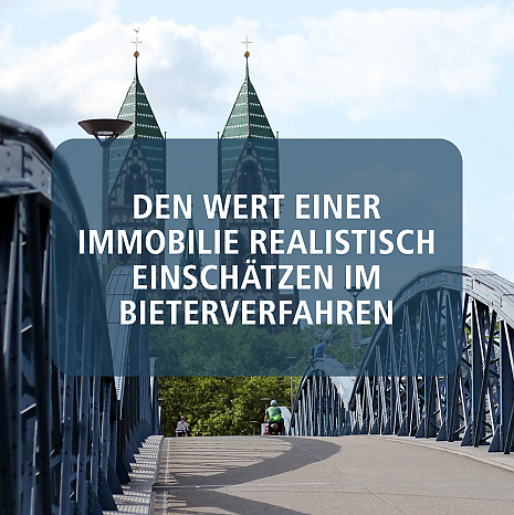 Foto Den Wert einer Immobilie realistisch einsch�tzen im Bieterverfahren