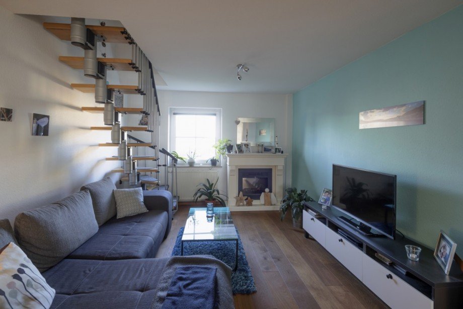 Wohnzimmer Maisonettewohnung Freiburg im Breisgau