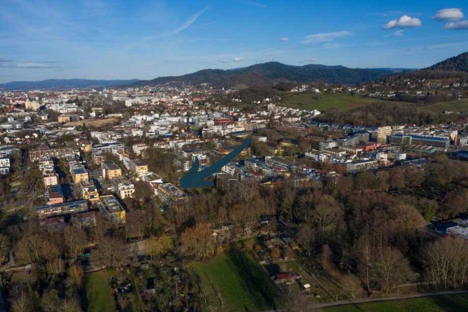 Blick �ber Freiburg Etagenwohnung Freiburg im Breisgau