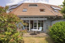 Terrasse In Kirchzarten zentral und im Gr�nen leben!