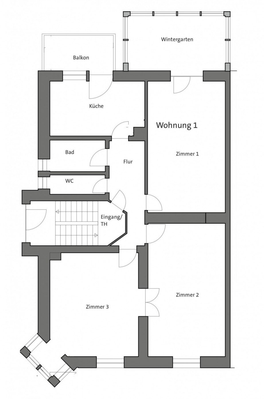 1_EG Mehrfamilienhaus Freiburg im Breisgau