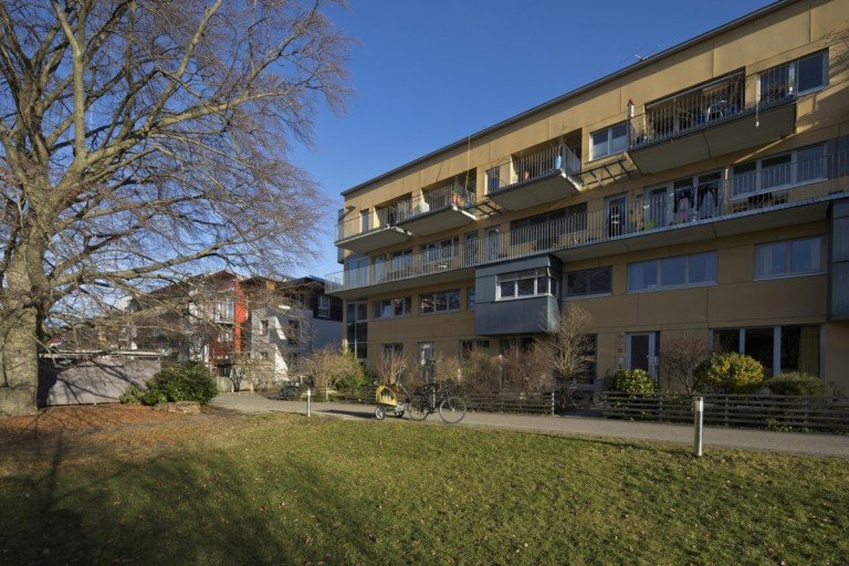 Au�enansicht Freiburg im Breisgau - Sankt Georgen Etagenwohnung Bieterverfahren - Herrliche Aussichten im Vauban!