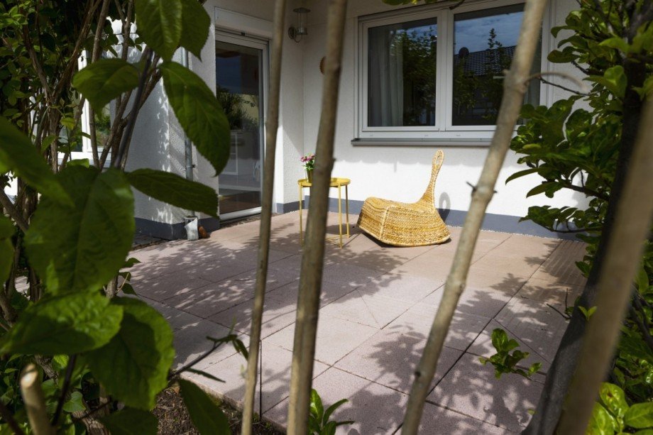 Terrasse Ost Doppelhaush�lfte Freiburg im Breisgau / Tiengen