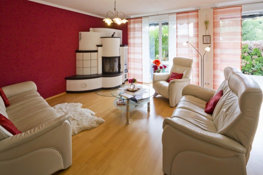 Wohnzimmer Doppelhaush�lfte Teningen / K�ndringen