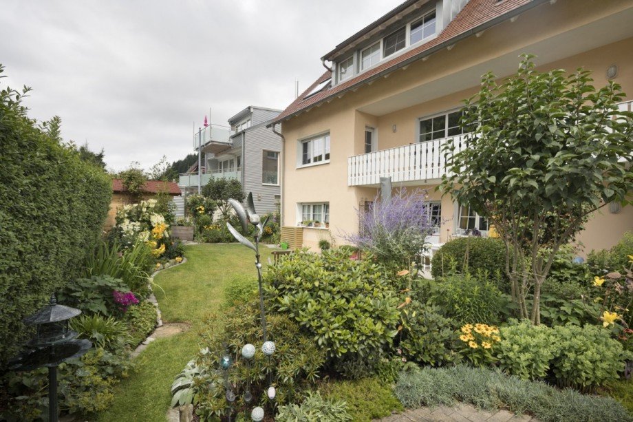 Garten Etagenwohnung Stegen