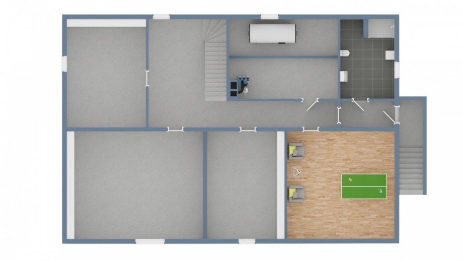 Grundriss UG Zweifamilienhaus Neuenburg am Rhein
