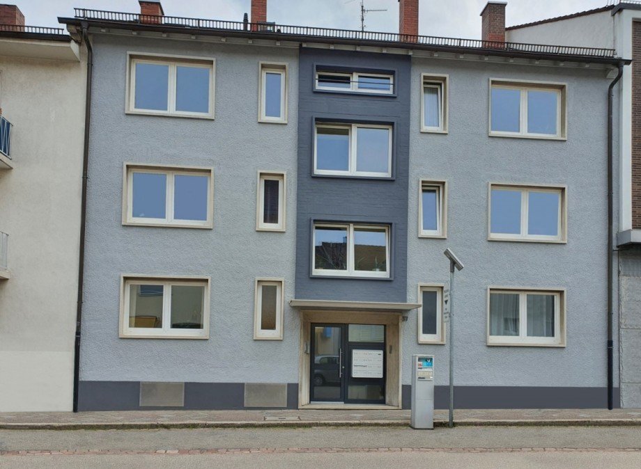 Au�enansicht Mehrfamilienhaus Freiburg im Breisgau