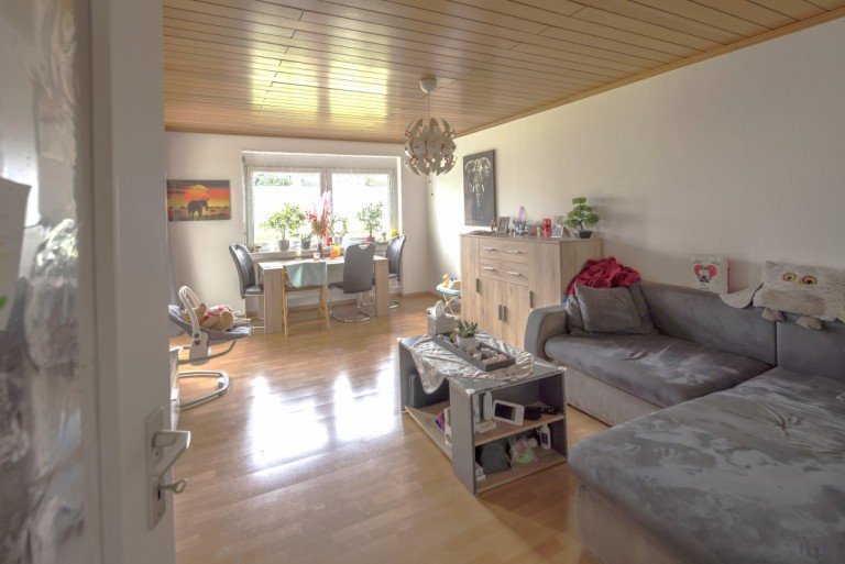 Wohnzimmer Rheinfelden (Baden) - Rheinfelden Etagenwohnung Familienfreundliche Erdgeschosswohnung - bezugsfrei und provisionsfrei !