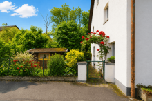 Au�enansicht Garten Romantische Doppelhaush�lfte in Kirchzarten! Prov. frei!