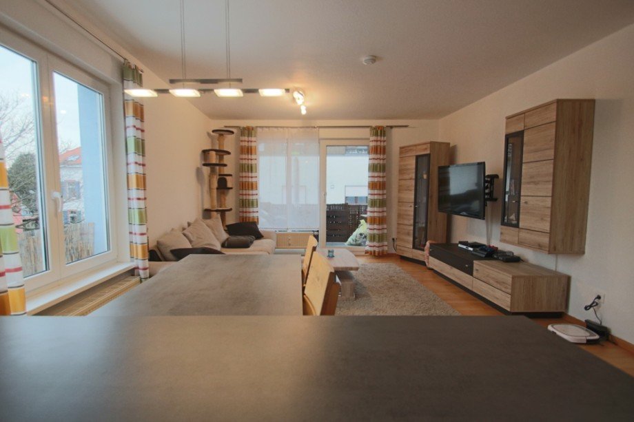 Wohnzimmer Etagenwohnung M�llheim