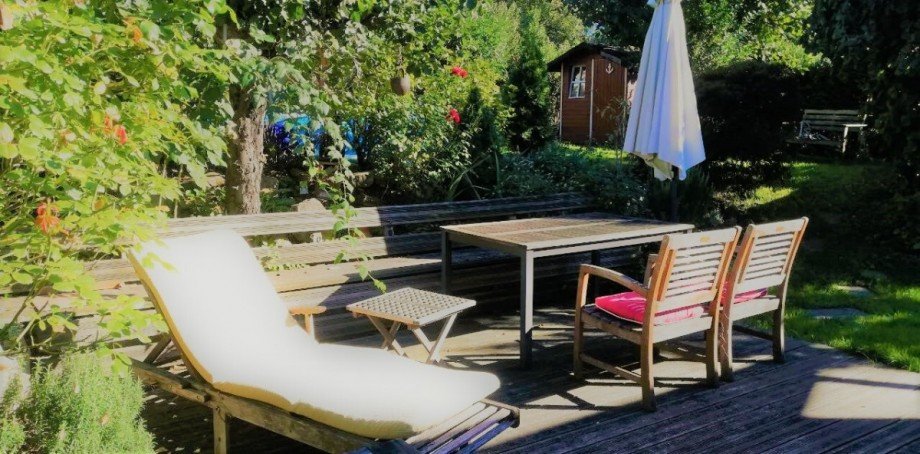 Garten Doppelhaush�lfte Wittnau