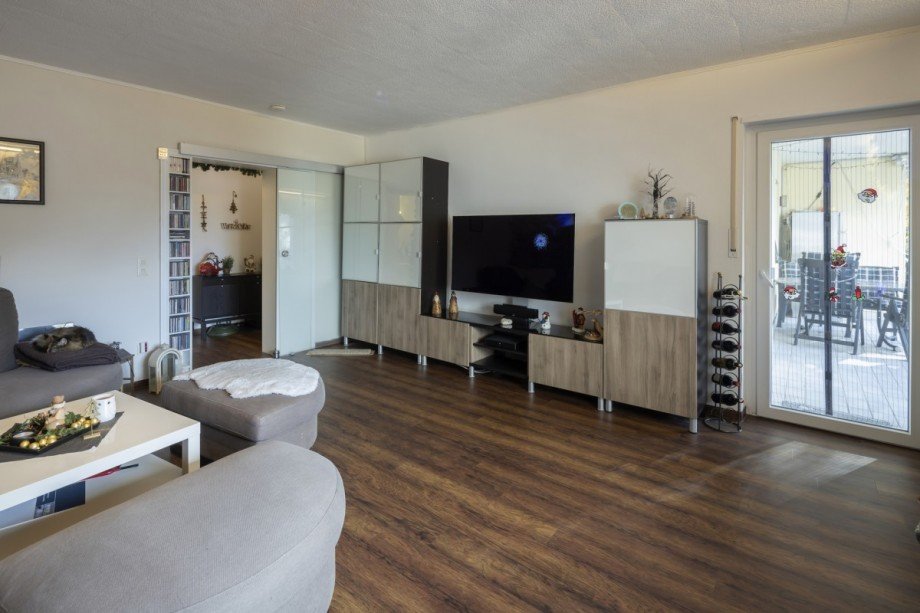 Wohnzimmer Etagenwohnung Gundelfingen