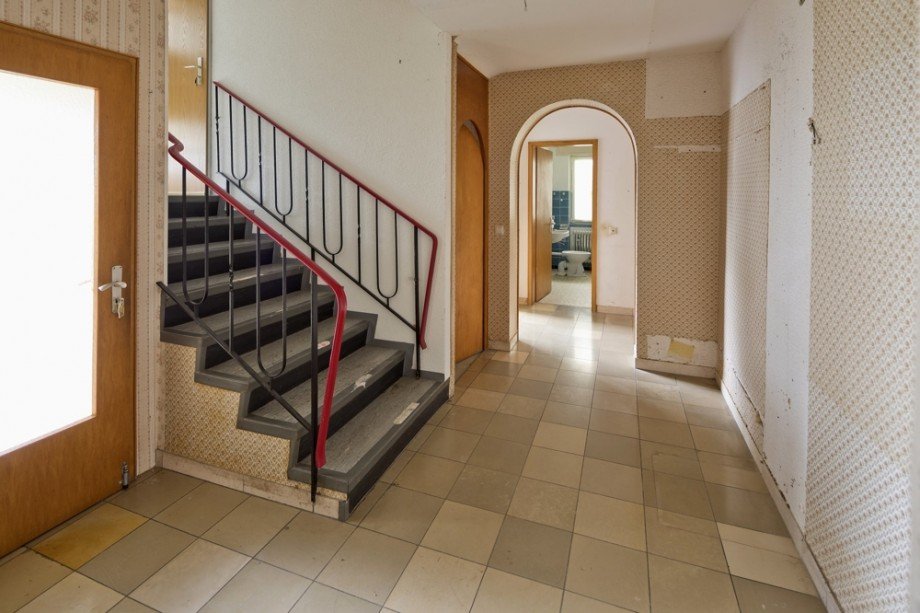 Treppenhaus Zweifamilienhaus Freiburg im Breisgau / Sankt Georgen
