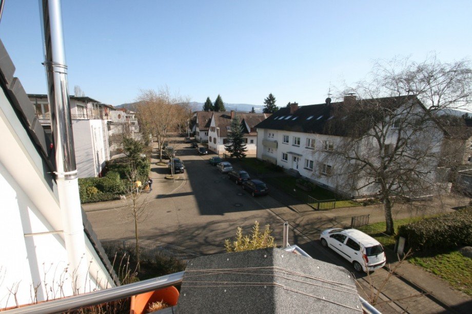Balkonaussicht Etagenwohnung Freiburg im Breisgau
