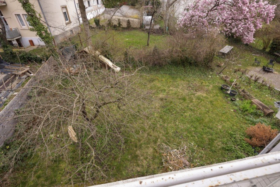 Garten Mehrfamilienhaus Freiburg im Breisgau