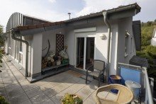 Balkon Traumhafte und naturnahe Wohnung in Gundelfingen-Wildtal