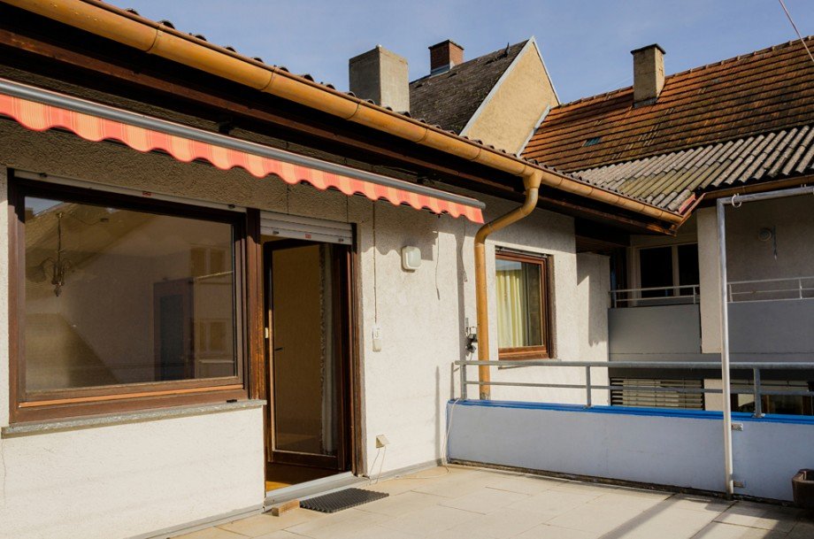 Balkon Doppelhaush�lfte Ihringen