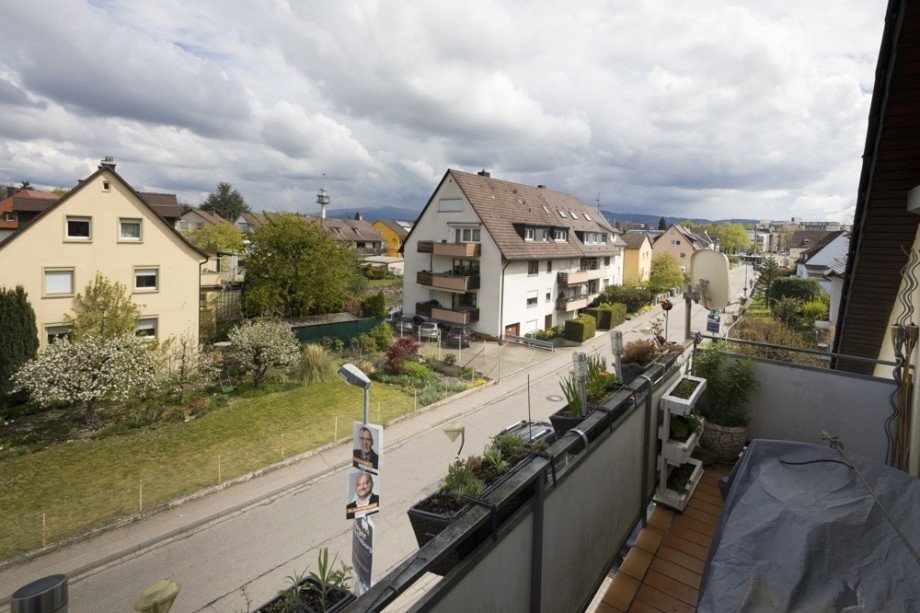 Ausblick Etagenwohnung Freiburg im Breisgau