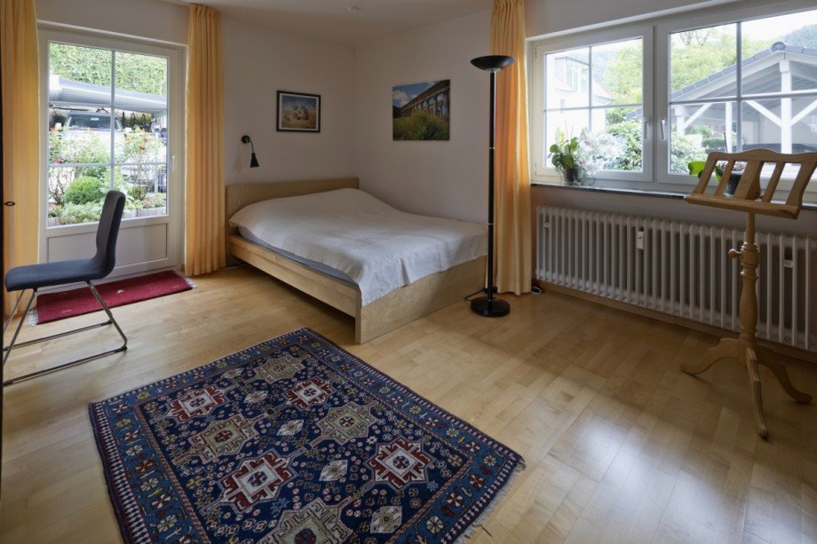 Wohnzimmer Etagenwohnung Stegen