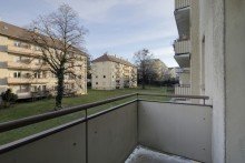 Balkon K�che Gepflegte 3-Zimmer-Wohnung mit 2 Balkonen im Erbbaurecht