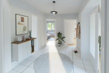 Flur Toll geschnittene 3-Zimmerwohnung in Ihringen!