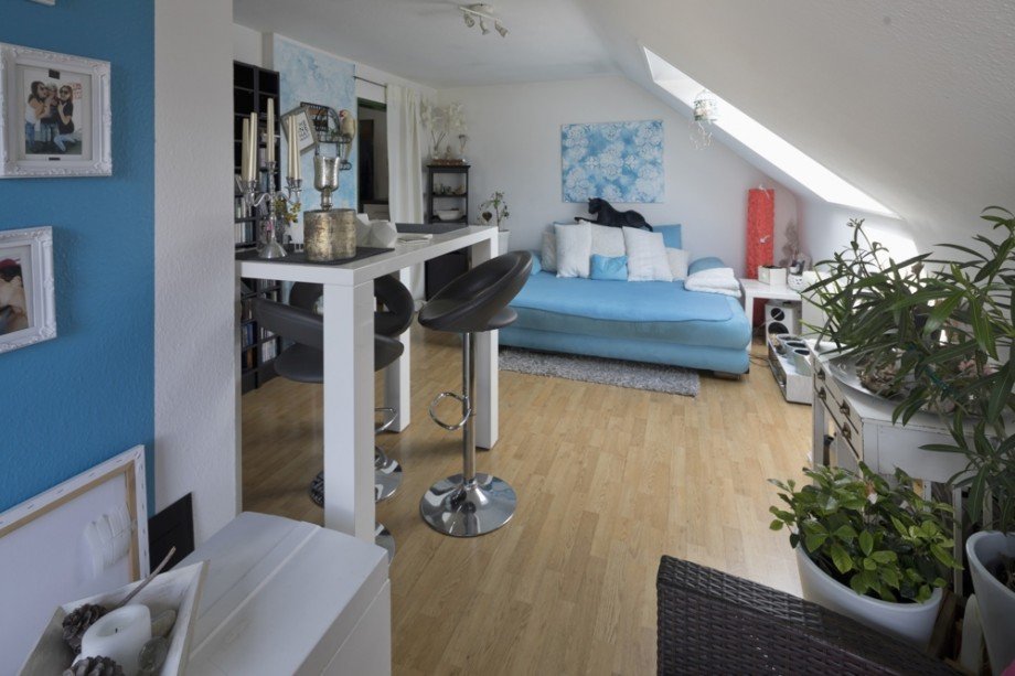Wohnzimmer Etagenwohnung Freiburg im Breisgau