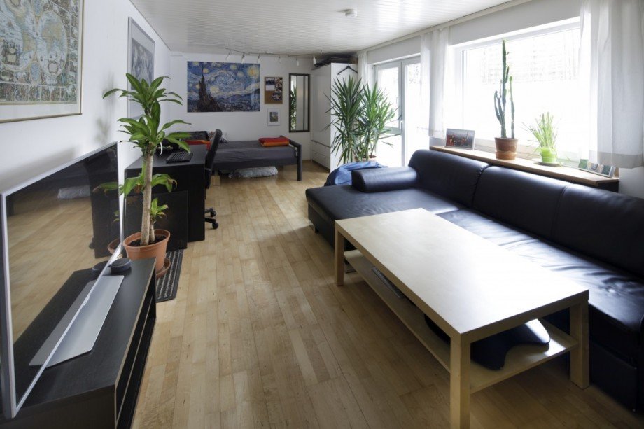 Wohnzimmer UG Doppelhaush�lfte Umkirch