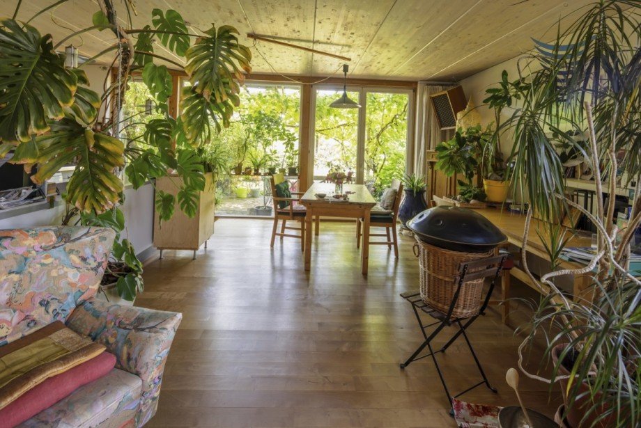 Wohnzimmer EG B�ro / Praxis Hartheim am Rhein