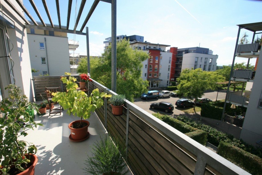 Balkon Maisonettewohnung Freiburg im Breisgau