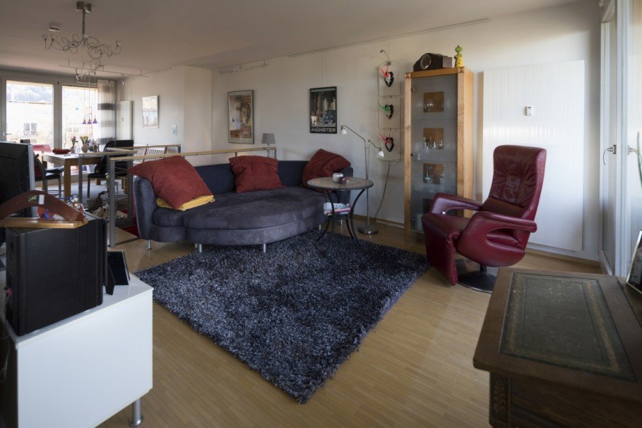Wohnzimmer Etagenwohnung Freiburg im Breisgau