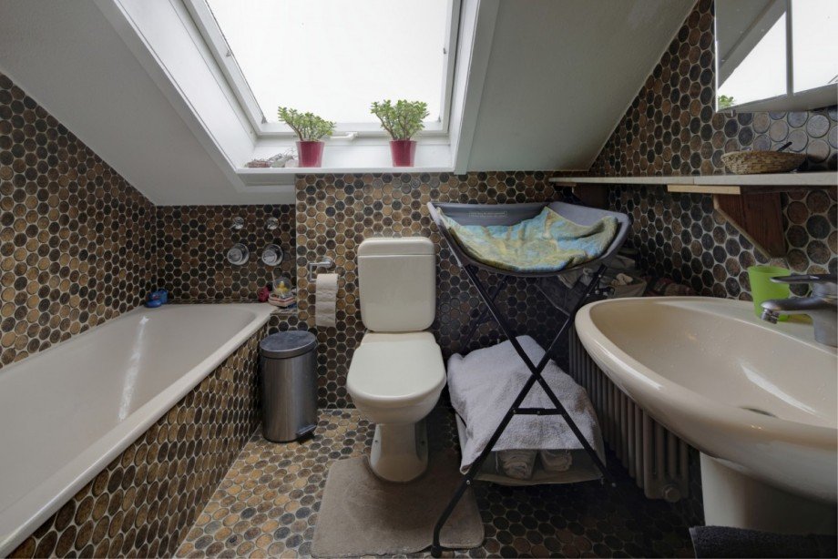 Badezimmer Dachgeschosswohnung Sexau