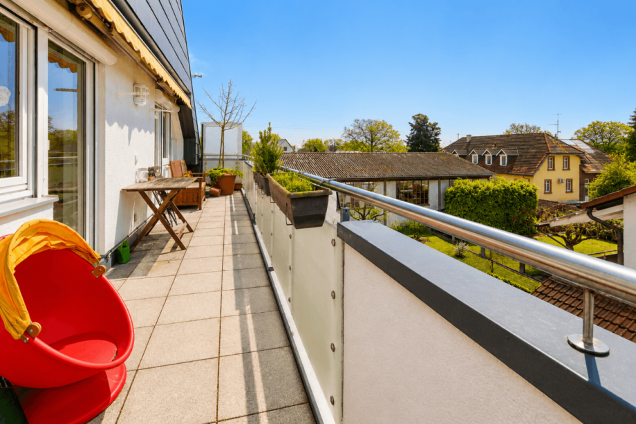 Balkon Dachgeschosswohnung Sexau
