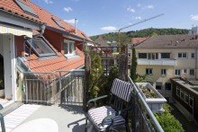 Balkon mit M�nsterblick Verkauft - Dachgeschosswohnung mit M�nsterblick!