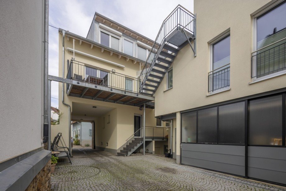 Ansicht Nordfl�gel Mehrfamilienhaus Ihringen