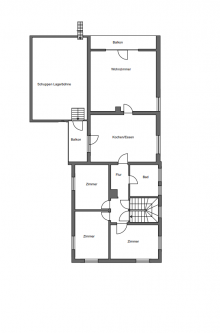 OG Bezugsfreies freistehendes Zweifamilienhaus
