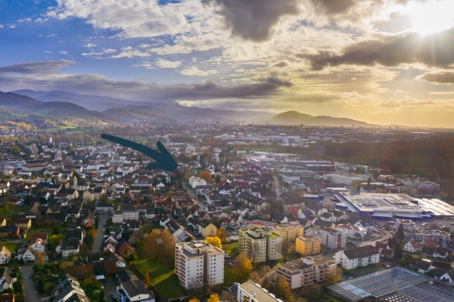 Von oben Etagenwohnung Gundelfingen