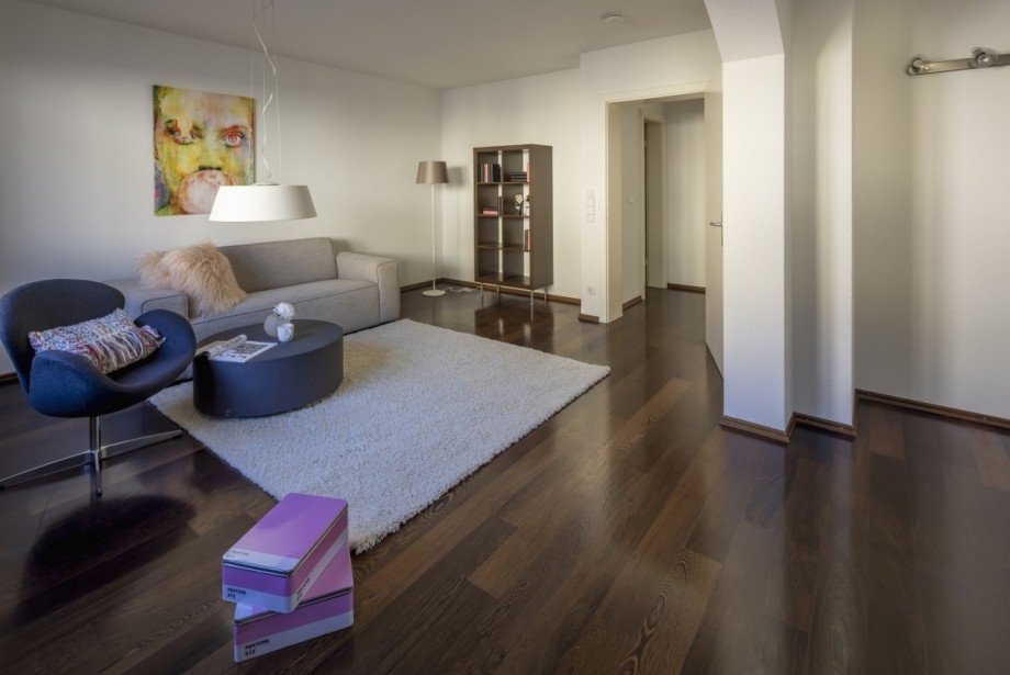 1.OG Wohnzimmer Mehrfamilienhaus Freiburg im Breisgau