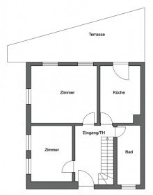 Grundriss Romantische Doppelhaush�lfte in Kirchzarten! Prov. frei!