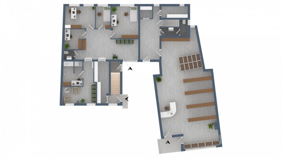 Grundriss EG Haus Kappel-Grafenhausen