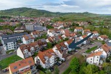 Blick �ber Ihringen Traumhafte Maisonette-Wohnung im w�rmsten Ort Deutschlands!