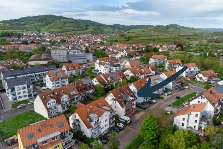 Blick �ber Ihringen Ihringen - Ihringen Etagenwohnung Traumhafte Maisonette-Wohnung im w�rmsten Ort Deutschlands!