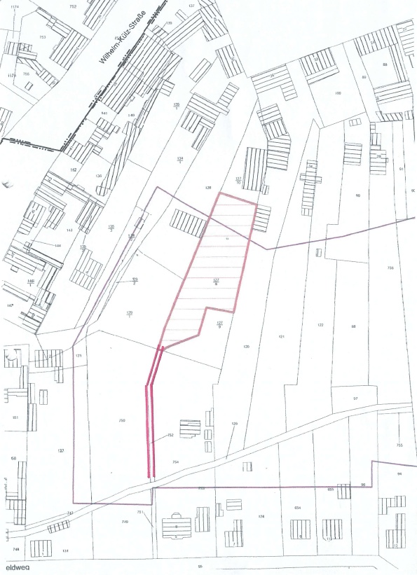 Lageplan Land- / Forstwirtschaft - Grdst. Lauchhammer