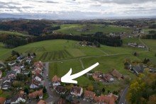 Blick von oben Provisionsfrei! Naturnahe Wohnung in Freiamt