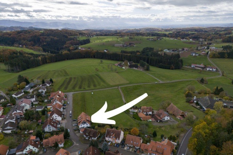 Blick von oben Freiamt Dachgeschosswohnung Provisionsfrei! Naturnahe Wohnung in Freiamt