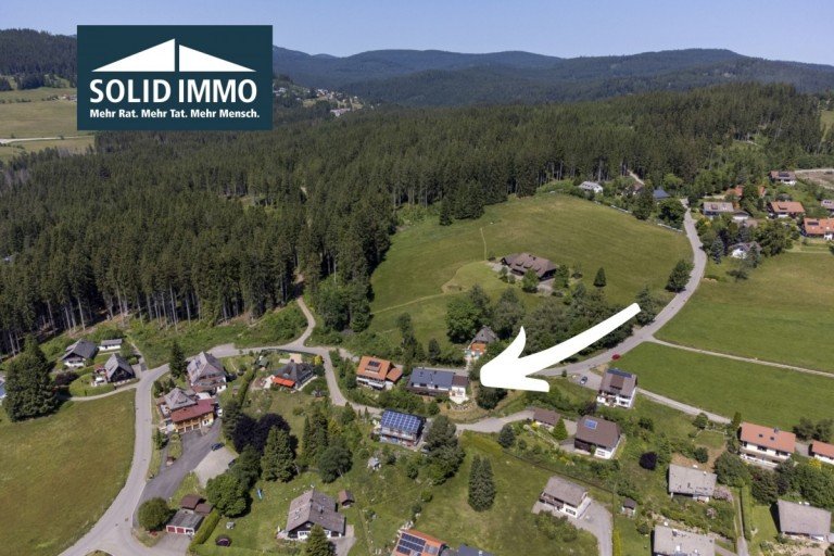 Blick von oben Feldberg (Schwarzwald) - Feldberg (Schwarzwald) (Gemeinde) Einfamilienhaus Idyllisch und gro�z�gig in Falkau leben!