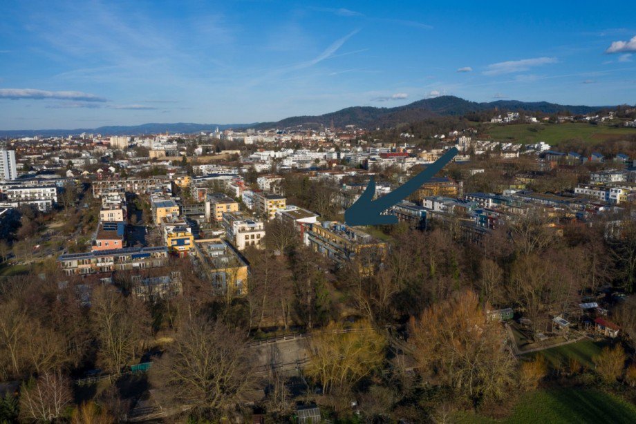 Blick �ber Freiburg Etagenwohnung Freiburg im Breisgau
