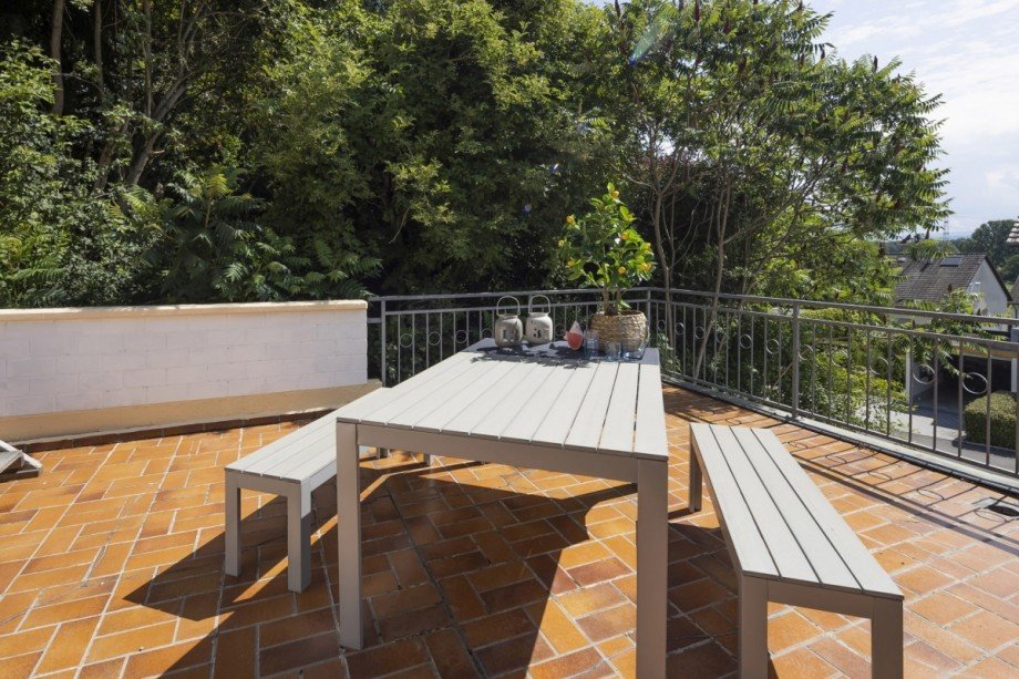 Terrasse Nord-Ost Doppelhaush�lfte Freiburg im Breisgau / Tiengen