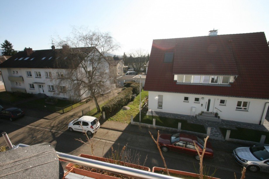 Balkonaussicht Etagenwohnung Freiburg im Breisgau