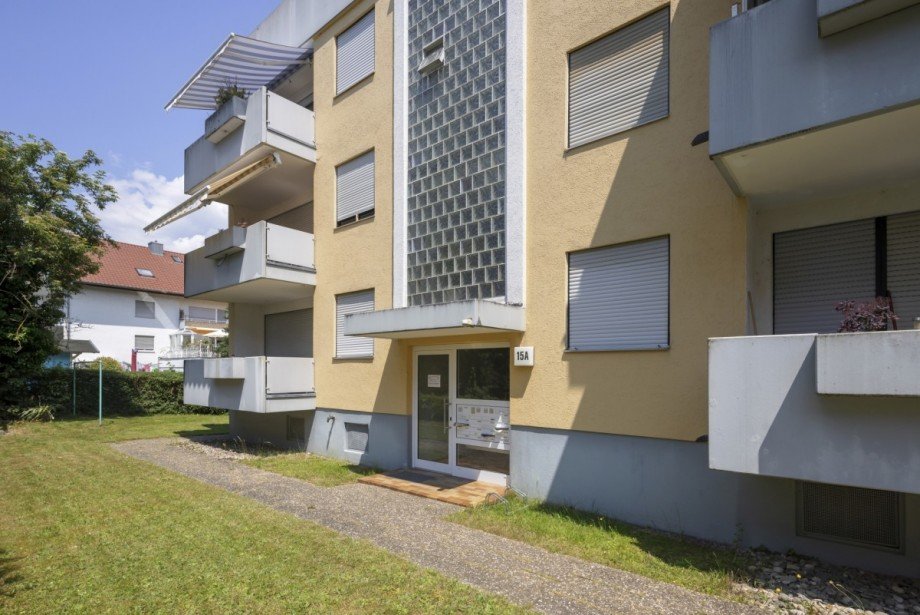 Au�enansicht Etagenwohnung Gundelfingen